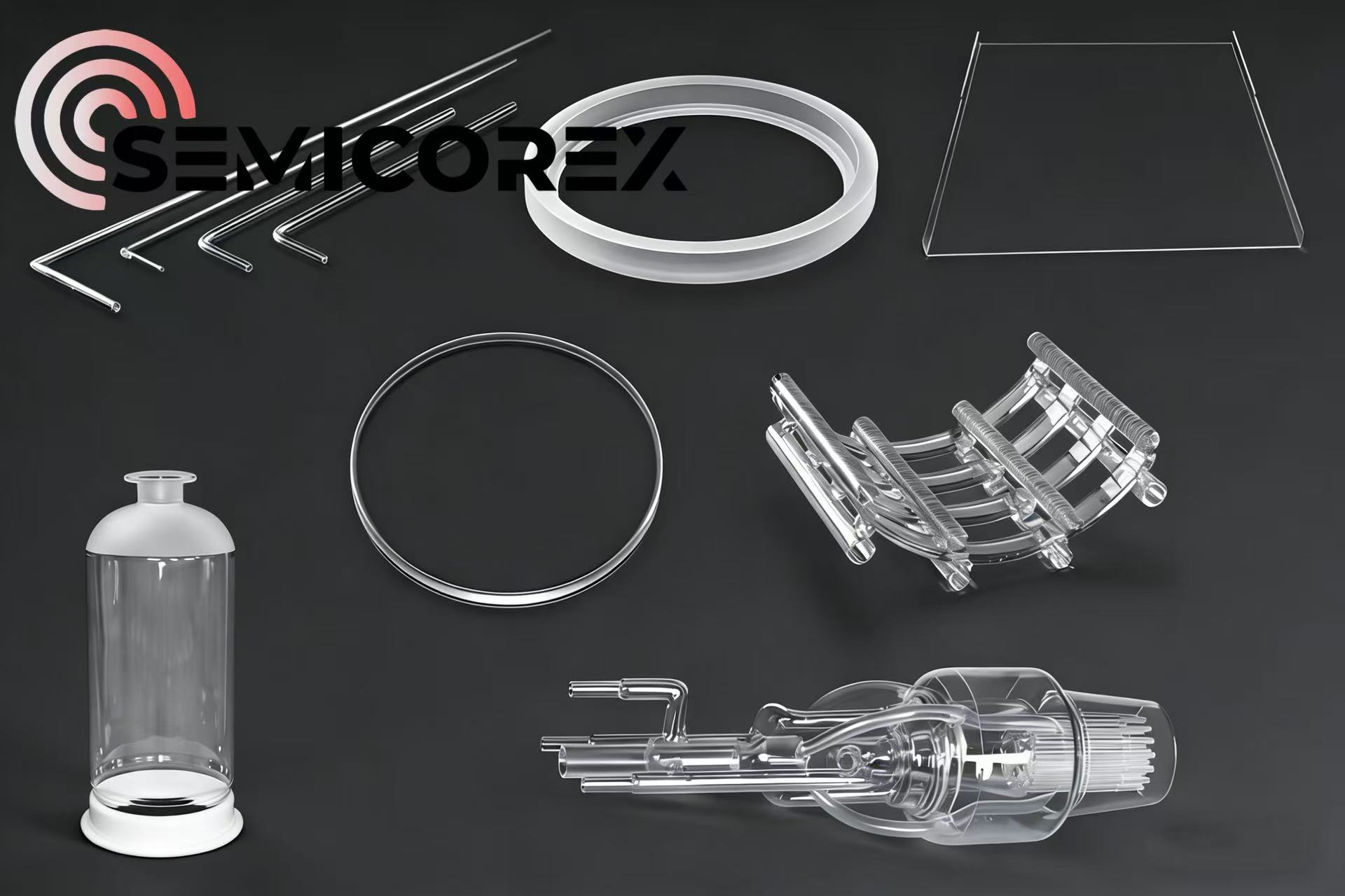 Common Semiconductor Quartz Components and Applications