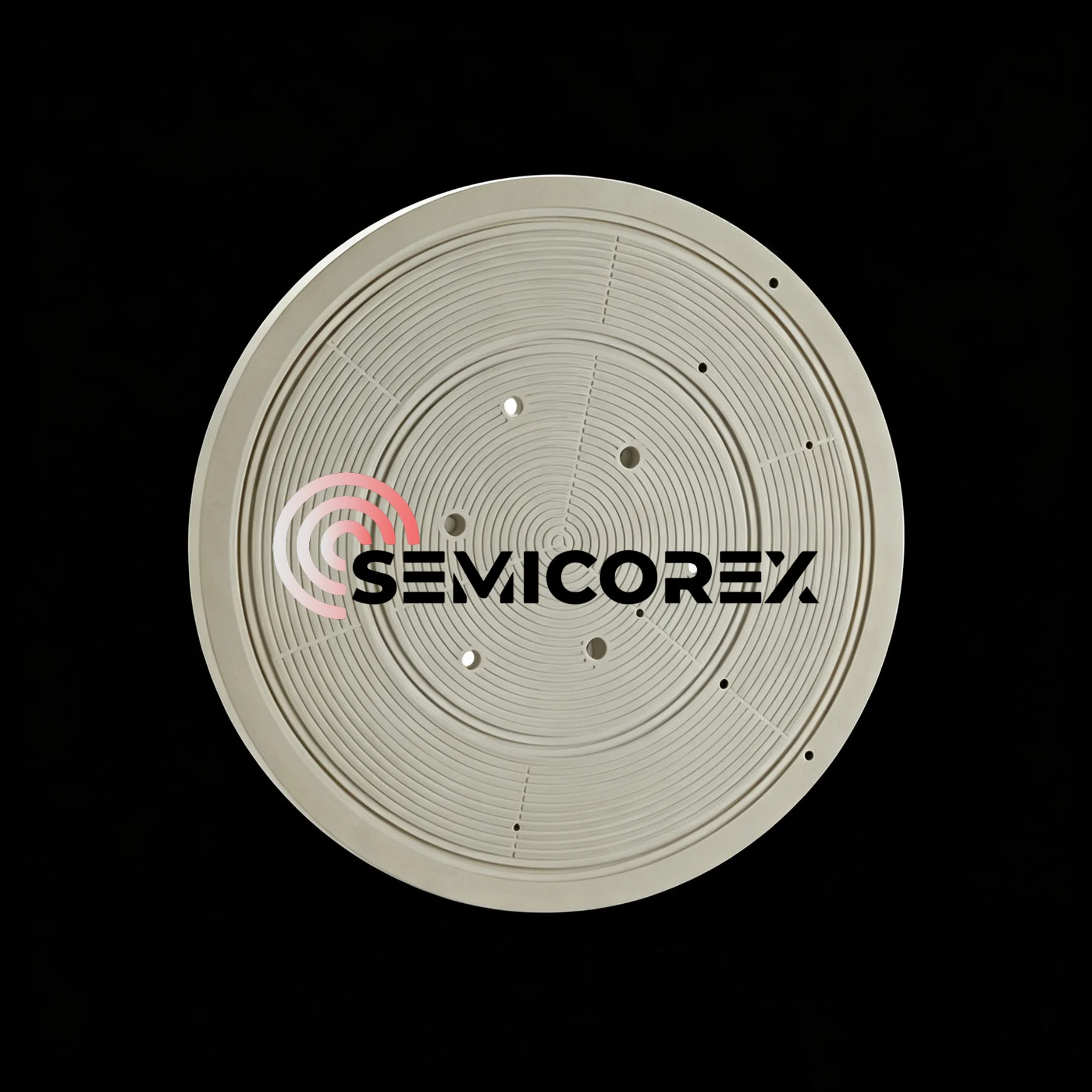 Annular-Grooved Alumina Chucks