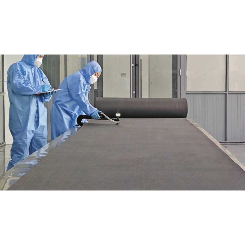 Viscose-based soft graphite felt