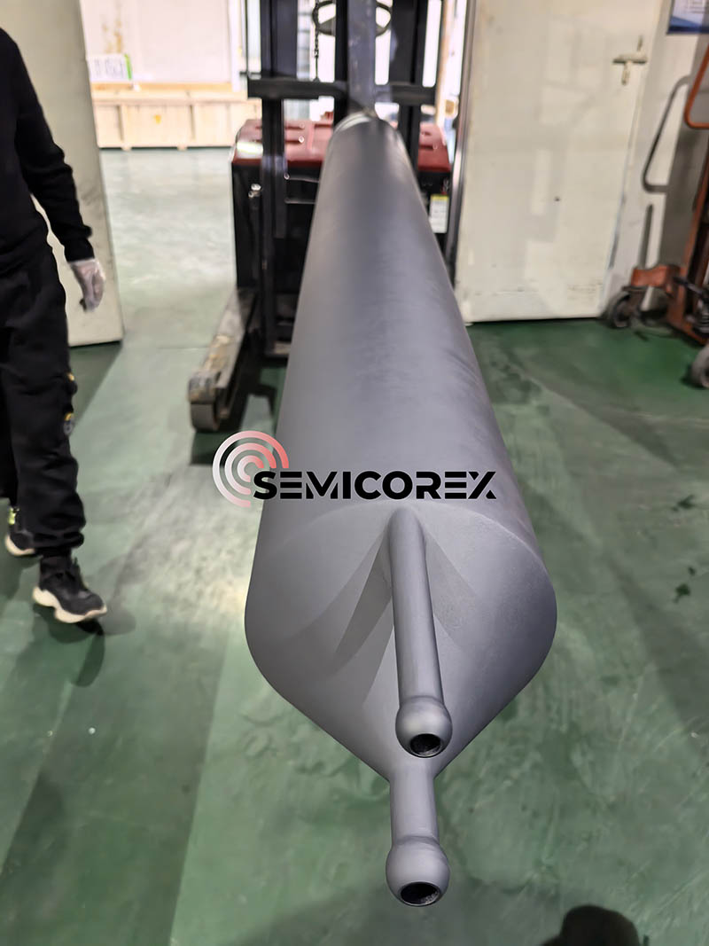 SiC Oxidation Tube made by Semicorex 1