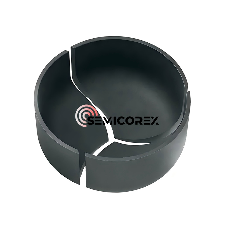 Three-petal Graphite Crucible